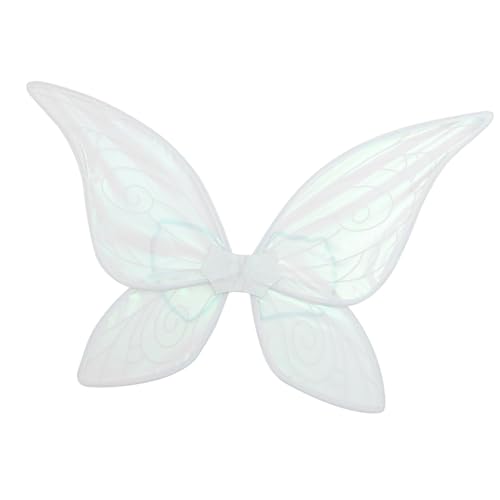 FUNOMOCYA Leuchtende Flügel aus Gazestoff Leichter Schmetterlingsflügel mit LED Licht Verstellbare Party und Cosplay Dekoration für Frauen und Komfortabel und Einfach zu Tragen von FUNOMOCYA