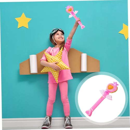 FUNOMOCYA Leuchtender Mini Herz zauberstab mit Musik Sicheres Kinderfreundliches Material Leichtes für Mädchen für Party Geburtstagsgeschenk und Feenkostüm Zubehör FUNOMOCYA Leuchtender Mini Herz zauberstab mit Musik Sicheres Kinderfreundliches Material Leichtes für Mädchen für Party Geburtstagsgeschenk und Feenkostüm Zubehör von FUNOMOCYA