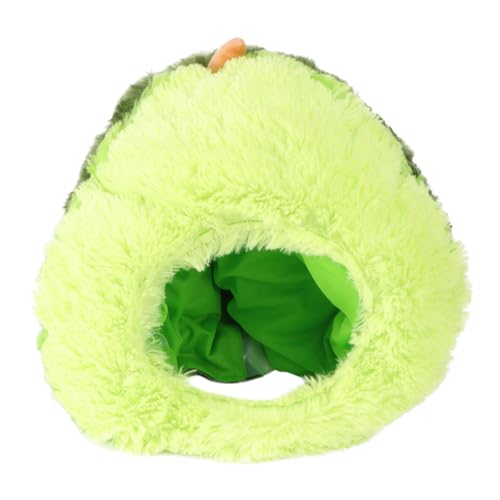 FUNOMOCYA Lustiger Avocado Kopfhut Cartoon Kopfbedeckung für Erwachsene Party Kostüm Foto Requisiten Cartoon Fruchtform Kopfschmuck Bequeme Einzigartige Verkleidung von FUNOMOCYA