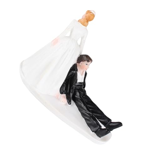 FUNOMOCYA Lustiger Resin Tortenaufsatz Fluchtiger Bräutigam Hochzeitstorten Dekoration Symbolische Brautpaar Figur Vielseitig für Hochzeit Wohnzimmer und Eingangsbereich FUNOMOCYA Lustiger Resin Tortenaufsatz Fluchtiger Bräutigam Hochzeitstorten Dekoration Symbolische Brautpaar Figur Vielseitig für Hochzeit Wohnzimmer und Eingangsbereich von FUNOMOCYA