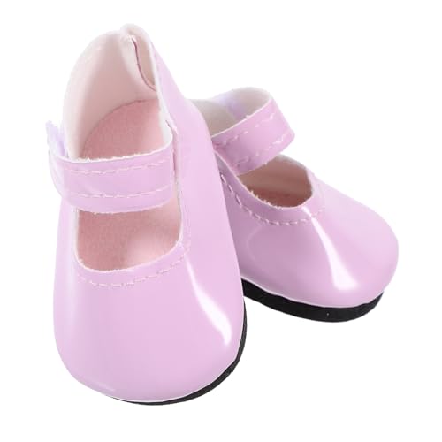 FUNOMOCYA Mädchen Puppen Miniatur Lederschuhe PU Material Ersatz Dekorative Puppenzubehör für Mädchenpuppen Kleidungszubehör von FUNOMOCYA