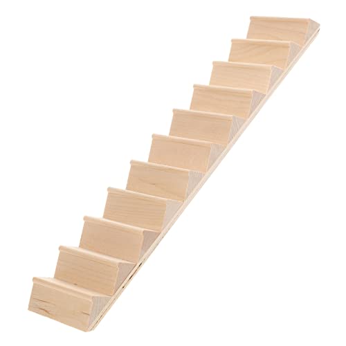 FUNOMOCYA Maßstab DIY Puppenhaus Zubehör Handgefertigt Dekorative Miniaturtreppe für Puppenhaus Möbel und Szenen Warmes Design FUNOMOCYA Maßstab DIY Puppenhaus Zubehör Handgefertigt Dekorative Miniaturtreppe für Puppenhaus Möbel und Szenen Warmes Design von FUNOMOCYA