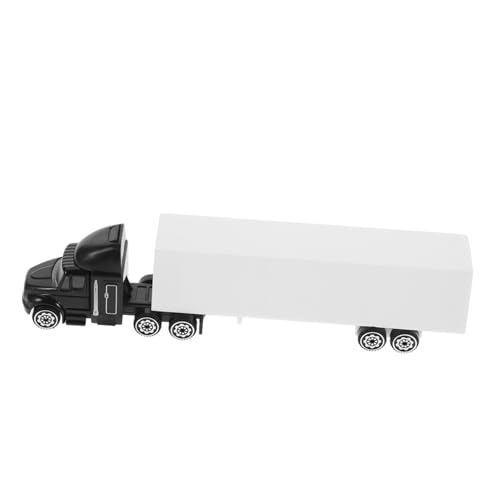 FUNOMOCYA Metall LKW Modell für Kleinkinder Jahre Realistisches Miniatur Baustellenfahrzeug Frachtauto Dekoration für Jungen und Schreibtisch von FUNOMOCYA