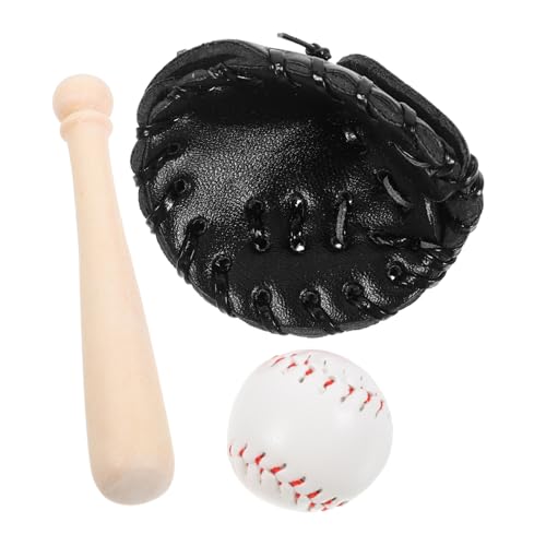 FUNOMOCYA Mini Baseball Teilig mit Miniatur Schläger Handschuh und Ball Detailgetreues Puppenhaus Sportspielzeug Dekoratives Sammlerstück für DIY Miniaturhäuser und Geschenkideen FUNOMOCYA Mini Baseball Teilig mit Miniatur Schläger Handschuh und Ball Detailgetreues Puppenhaus Sportspielzeug Dekoratives Sammlerstück für DIY Miniaturhäuser und Geschenkideen von FUNOMOCYA