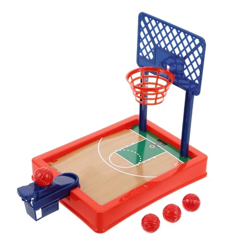 FUNOMOCYA Mini Basketballspiel Desktop Sportspiel Finger Basketball Games für Büro und Zuhause Basketballkorb mit Bällen Interaktives Geschicklichkeitsspiel für Erwachsene Fördert Kognitive von FUNOMOCYA