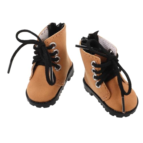 FUNOMOCYA Mini Doll Boots Bjd Puppenschuhe Leicht und Robust mit Feiner Steppnaht für Puppenhaus Miniaturen und Sammler Displays FUNOMOCYA Mini Doll Boots Bjd Puppenschuhe Leicht und Robust mit Feiner Steppnaht für Puppenhaus Miniaturen und Sammler Displays von FUNOMOCYA
