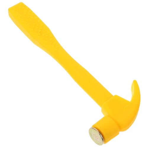 FUNOMOCYA Mini Hammer für Simulation Hammer aus Kunststoff Ergonomisch Kompakt und Multifunktional Geeignet für Kleine Nägel Bilderrahmen Sichere Handhabung für Ab Jahren von FUNOMOCYA