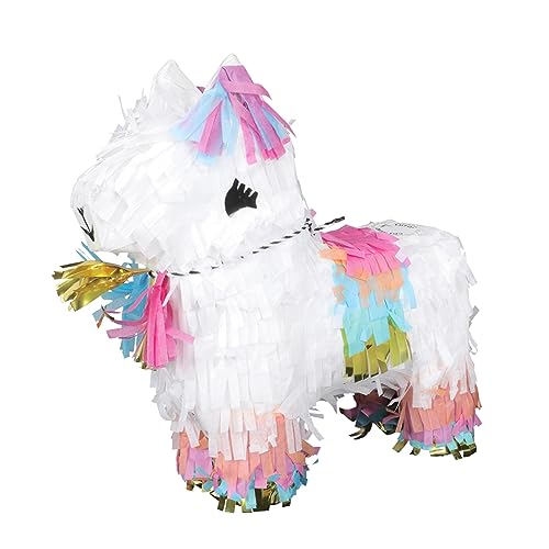 FUNOMOCYA Mini Pferde Pinata Candy Box Buntes Partyspielzeug für Kindergeburtstag Interaktives Mitgebsel Dekorative Geschenkbox für Feste und Feierlichkeiten FUNOMOCYA Mini Pferde Pinata Candy Box Buntes Partyspielzeug für Kindergeburtstag Interaktives Mitgebsel Dekorative Geschenkbox für Feste und Feierlichkeiten von FUNOMOCYA