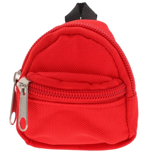 FUNOMOCYA Mini Puppenrucksack Rot aus Polyester Leichtes Kompaktes Design Dekoratives Puppenzubehör für Puppenkostüm und Puppenhaus Robust Glatte Oberfläche Vielseitig Nutzbar für Spiel und FUNOMOCYA Mini Puppenrucksack Rot aus Polyester Leichtes Kompaktes Design Dekoratives Puppenzubehör für Puppenkostüm und Puppenhaus Robust Glatte Oberfläche Vielseitig Nutzbar für Spiel und von FUNOMOCYA