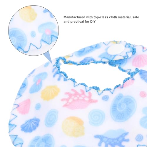 FUNOMOCYA Mini Puppenwindeln und Babylätzchen Kleine Puppenhöschen aus Feinem Niedliche Puppenunterwäsche für DIY Puppen Handgefertigt und Langlebig als Puppenzubehör für Mädchen von FUNOMOCYA