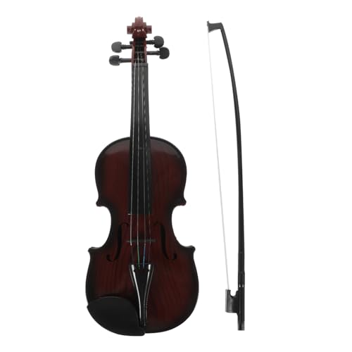 FUNOMOCYA Mini Violine Musikspielzeug Leichtes Kunststoff Instrument Einfach zu Halten Verstellbar für Kleine Geiger Farblich Zufällig Pädagogisches Lernspielzeug Zufällige Zufällige Farbe von FUNOMOCYA