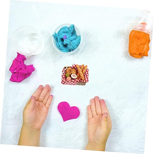 FUNOMOCYA Miniatur Brotkorb Realistisch Gestaltetes DIY für Puppenhaus Kreative Simulation Glatte Oberfläche Vielseitige Mini Haus Accessoires für Spiel und Dekorationszwecke von FUNOMOCYA