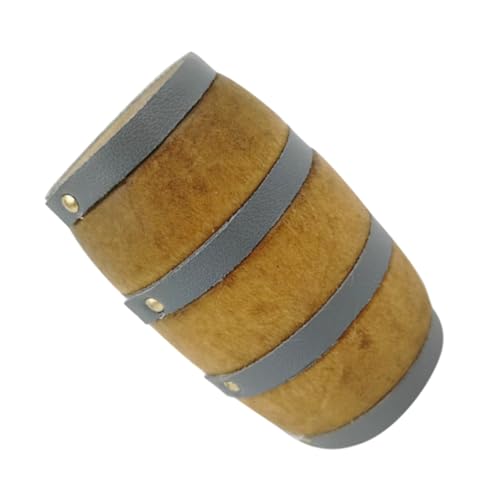 FUNOMOCYA Miniatur Holzfass Wein und Bierfass Modell für Puppenhaus Dekoration Vintage Mini Haus Zubehör Kreatives DIY Mini Wein und Bierbarrel Ornament Stabiles Material von FUNOMOCYA