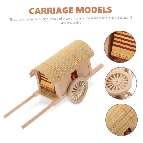 FUNOMOCYA Miniatur Holzkarre Dekoratives Kutschenspielzeug aus Robustes Miniaturwagenmodell für Wohn Bürodekoration Geburtstagsfeier Spielspaß FUNOMOCYA Miniatur Holzkarre Dekoratives Kutschenspielzeug aus Robustes Miniaturwagenmodell für Wohn Bürodekoration Geburtstagsfeier Spielspaß von FUNOMOCYA