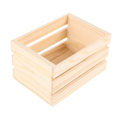 FUNOMOCYA Miniatur Holzkorb für Puppenhäuser Eleganter Natürlicher Aufbewahrungskorb aus Leichtem Stabilem Kiefernholz Realistisches Dekorationselement für Puppenhaus und Miniaturlandschaft FUNOMOCYA Miniatur Holzkorb für Puppenhäuser Eleganter Natürlicher Aufbewahrungskorb aus Leichtem Stabilem Kiefernholz Realistisches Dekorationselement für Puppenhaus und Miniaturlandschaft von FUNOMOCYA
