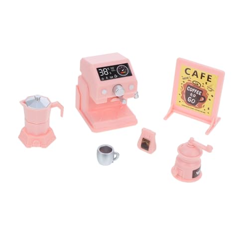 FUNOMOCYA Miniatur Kaffeemaschine Spielzeugset für Realistische Küchen Spielgeräte Fördert Kreativität und Motorische Fähigkeiten für Puppenhaus und Rollenspiele FUNOMOCYA Miniatur Kaffeemaschine Spielzeugset für Realistische Küchen Spielgeräte Fördert Kreativität und Motorische Fähigkeiten für Puppenhaus und Rollenspiele von FUNOMOCYA