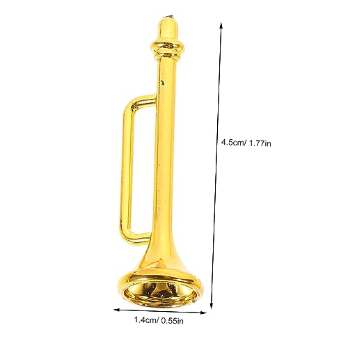 FUNOMOCYA Miniatur Klassische Musikinstrumente Teiliges Realistische Mini Blasinstrument Modelle aus Stabilem Dekorativ für Puppenhaus Musikzimmer und Detailreiche Wohnszenen FUNOMOCYA Miniatur Klassische Musikinstrumente Teiliges Realistische Mini Blasinstrument Modelle aus Stabilem Dekorativ für Puppenhaus Musikzimmer und Detailreiche Wohnszenen von FUNOMOCYA
