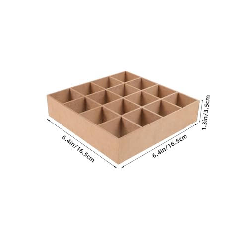 FUNOMOCYA Miniatur Möbel Regal aus MDF Unbemalt Puppenhaus Zubehör DIY Bemalbar Realistisches Puppenhaus Möbel Mini Display Case für Individuelle Puppenstube Dekoration von FUNOMOCYA