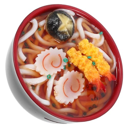 FUNOMOCYA Miniatur Nudelmodell Detailgetreu Leicht Bruchsicher Dekoratives Essensspielzeug für Puppenhaus Küche Deko und Sammlerstück Charmante Nachbildung Japanische Ramen mit Tempura FUNOMOCYA Miniatur Nudelmodell Detailgetreu Leicht Bruchsicher Dekoratives Essensspielzeug für Puppenhaus Küche Deko und Sammlerstück Charmante Nachbildung Japanische Ramen mit Tempura von FUNOMOCYA