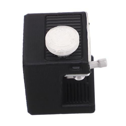 FUNOMOCYA Miniatur Puppenhaus Kaffeemaschine Miniaturmöbel Realistische Mini Dekoration Puppenhaus Küchenzubehör Kindgerechtes Design Einzigartige Mini Kaffeemaschine von FUNOMOCYA