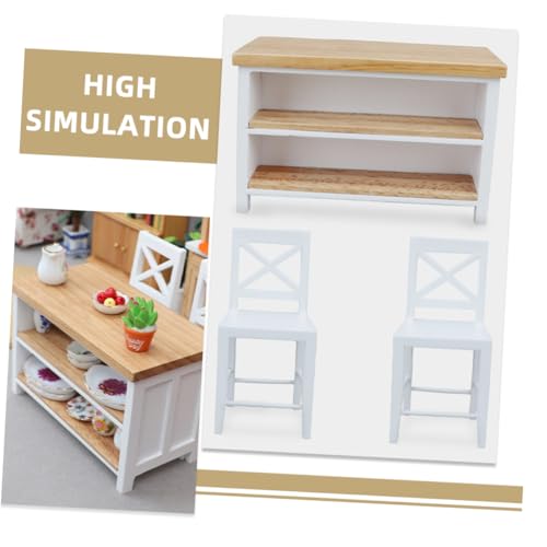 FUNOMOCYA Miniatur Puppenhaus Schreibtisch aus Holz Doppellagiges Modellmöbel Stabiles Design Dekoratives Miniaturhaus Zubehör für Wohnzimmer und Arbeitszimmer FUNOMOCYA Miniatur Puppenhaus Schreibtisch aus Holz Doppellagiges Modellmöbel Stabiles Design Dekoratives Miniaturhaus Zubehör für Wohnzimmer und Arbeitszimmer von FUNOMOCYA