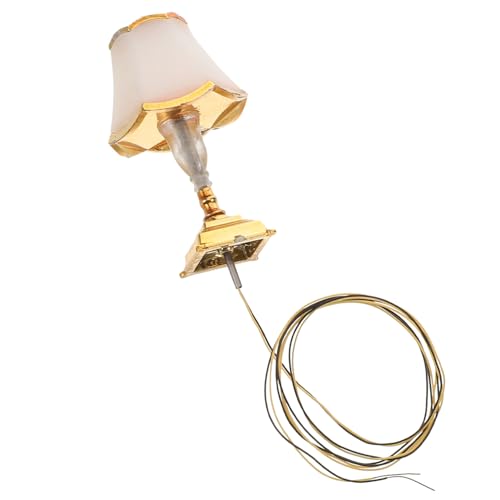 FUNOMOCYA Miniatur Puppenhaus Tischlampe Vintage Retro LED Lichtmodell Dekorative Miniaturmöbel für Puppen Schlafzimmer Wohnzimmer Weiches Licht Detailreiche Sammlerstück Dekoration FUNOMOCYA Miniatur Puppenhaus Tischlampe Vintage Retro LED Lichtmodell Dekorative Miniaturmöbel für Puppen Schlafzimmer Wohnzimmer Weiches Licht Detailreiche Sammlerstück Dekoration von FUNOMOCYA