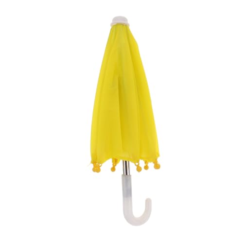 FUNOMOCYA Miniatur Puppenregenschirm Gelb Stabiles und Leichtes Modellspielzeug für Puppenhausdeko Detailreich Gestalteter Mini Sonnenschirm für Mädchen Spiel und Bastelbedarf FUNOMOCYA Miniatur Puppenregenschirm Gelb Stabiles und Leichtes Modellspielzeug für Puppenhausdeko Detailreich Gestalteter Mini Sonnenschirm für Mädchen Spiel und Bastelbedarf von FUNOMOCYA