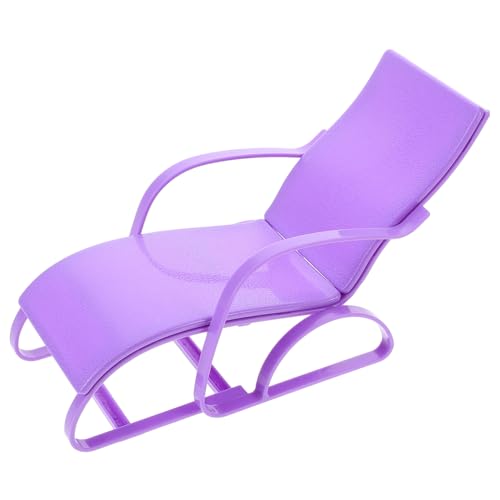 FUNOMOCYA Miniatur Strandstuhl für Puppenhaus Mini Beach Chair Leicht und Tragbar Dollplay Realistische Strand deko Vielseitig für Indoor und Outdoor Puppenhäuser von FUNOMOCYA