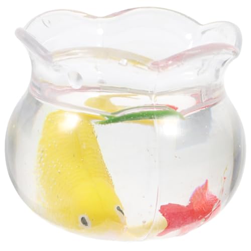 FUNOMOCYA Miniaturer Koi Fisch Tank Dekorative Zubehör für Puppenhäuser und Miniaturszenen Kompakte Aquarium Dekoration mit Fischfiguren für Kreative Räume Vielseitig Einsetzbar FUNOMOCYA Miniaturer Koi Fisch Tank Dekorative Zubehör für Puppenhäuser und Miniaturszenen Kompakte Aquarium Dekoration mit Fischfiguren für Kreative Räume Vielseitig Einsetzbar von FUNOMOCYA