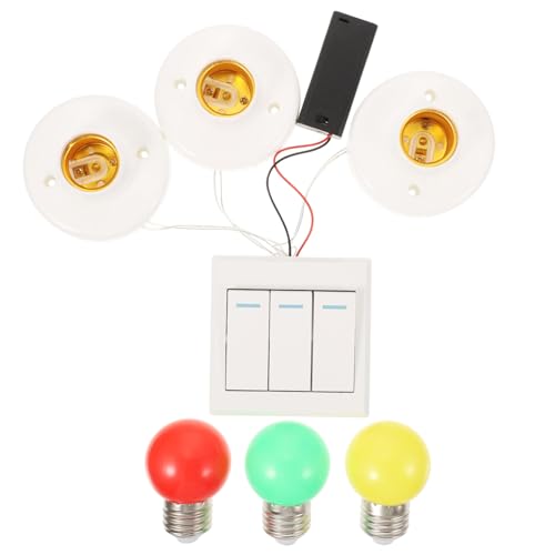 FUNOMOCYA Montessori Busy Board für Schaltern für Rot gelb grün Ampel Sensorisches Lernspielzeug Hand Auge koordination Logischem Denken und Frühkindlicher Bildung von FUNOMOCYA