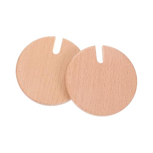 FUNOMOCYA Montessori Holzspielzeug Ineinandergreifende Ringe aus Buchenholz Hand Augen koordination Sensorisches Lernspielzeug Vorschultraining Kreative Motorik von FUNOMOCYA