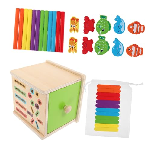 FUNOMOCYA Montessori Holzspielzeug für Kleinkinder Ab Jahren Farb Formzuordnung Motorische Visuelle Entwicklung Interaktives Lernspielzeug FUNOMOCYA Montessori Holzspielzeug für Kleinkinder Ab Jahren Farb Formzuordnung Motorische Visuelle Entwicklung Interaktives Lernspielzeug von FUNOMOCYA