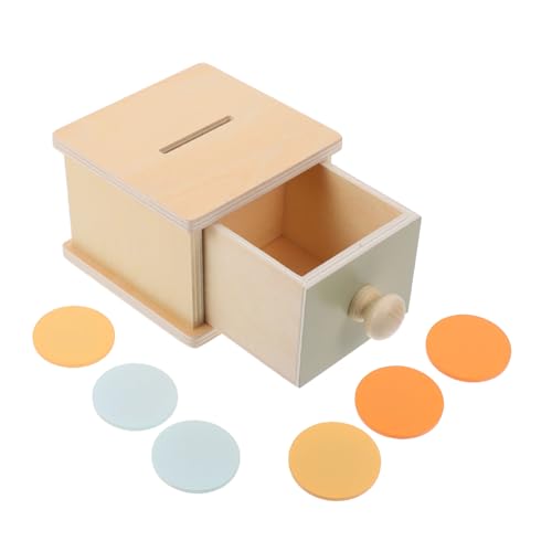 FUNOMOCYA Montessori Holzspielzeug für Kleinkinder Interaktive Ball und Münzwurf Box Hand Augen Koordination Kreatives Lernspielzeug aus Holz für Vorschulkinder Design Langlebig und FUNOMOCYA Montessori Holzspielzeug für Kleinkinder Interaktive Ball und Münzwurf Box Hand Augen Koordination Kreatives Lernspielzeug aus Holz für Vorschulkinder Design Langlebig und von FUNOMOCYA