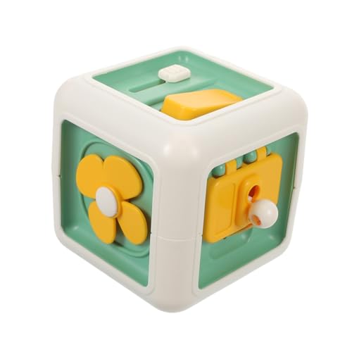 FUNOMOCYA Montessori Lernspielwürfel Lernspielzeug für Kleinkinder Feinmotorik Kognitive Entwicklung Formenerkennung für Reisen und Geburtstagsgeschenk von FUNOMOCYA