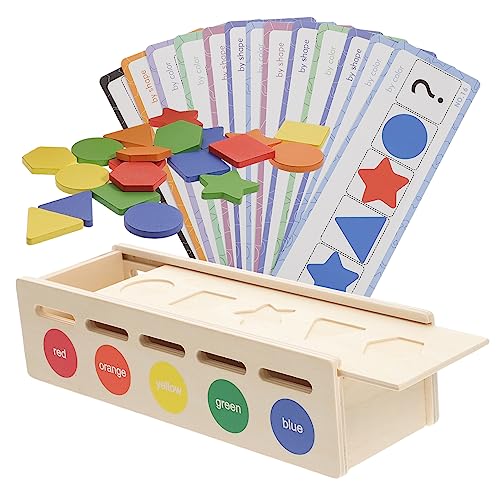 FUNOMOCYA Motorikspielzeug Holz Farb und Formsortierer Sensorisches Lernspielzeug für Kleinkinder Fördert Farberkennung Konzentration und Hand Auge Koordination Kompakt und Gestaltet FUNOMOCYA Motorikspielzeug Holz Farb und Formsortierer Sensorisches Lernspielzeug für Kleinkinder Fördert Farberkennung Konzentration und Hand Auge Koordination Kompakt und Gestaltet von FUNOMOCYA