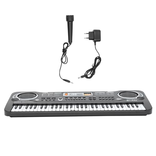 FUNOMOCYA Multifunktionales Tasten Elektropiano aus Robustem Abs Glatte Oberfläche Sicher und Langlebig mit Klarem für Spielerisches Musiklernen Geeignet für Jungen und Mädchen Ab Jahren von FUNOMOCYA