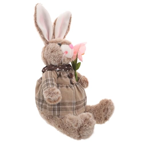 FUNOMOCYA Osterdeko Hase Figur Cartoon Häschen Stofftier Langlebig für Party Tischdeko Frühling Ostern Dekoration FUNOMOCYA Osterdeko Hase Figur Cartoon Häschen Stofftier Langlebig für Party Tischdeko Frühling Ostern Dekoration von FUNOMOCYA