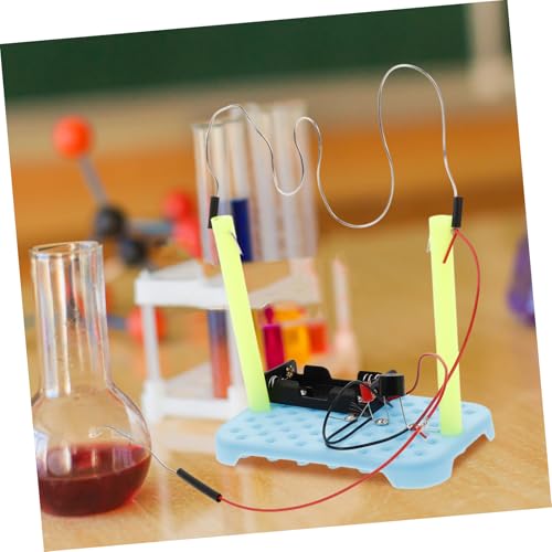 FUNOMOCYA Physik Elektrische Schaltung Lernspielzeug mit Lichtschalter DIY Stem Experimentierkasten für Elektronik Bausatz für Schulprojekte und Wissenschaftsunterricht von FUNOMOCYA