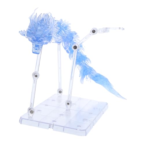 FUNOMOCYA Plastikeffekt Dragon Display für Figuren Einstellbarer Modellzubehör für Kreative Dekoration Kompatibel mit Verschiedenen Figuren Einfache Montage für Sammler und DIY Fans von FUNOMOCYA