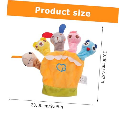 FUNOMOCYA Plüsch Fingerpuppe Tiermotiv mit Musik Weiches Baumwollmaterial Interaktives Kinderspielzeug für Frühe Geeignet für Zuhause Kindergarten Kinderparty Tragbar und Leicht FUNOMOCYA Plüsch Fingerpuppe Tiermotiv mit Musik Weiches Baumwollmaterial Interaktives Kinderspielzeug für Frühe Geeignet für Zuhause Kindergarten Kinderparty Tragbar und Leicht von FUNOMOCYA