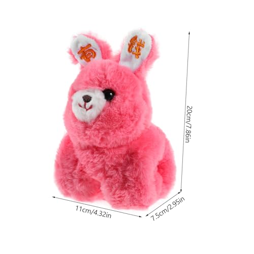 FUNOMOCYA Plüsch Hase Slap Armband Kuscheltier Party Mitgebsel Leicht Tragbar für Geburtstag Halloween Ostern Fest von FUNOMOCYA