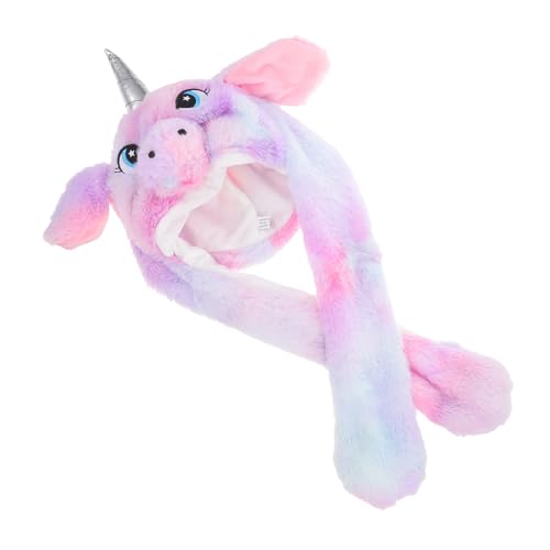 FUNOMOCYA Plüsch Hasenmütze mit Beweglichen Ohren Süßer Kaninchen Kopfputz für Halloween Cosplay Karneval Party Kostümaccessoire Niedliche Cartoon Mütze für Damen und Herren FUNOMOCYA Plüsch Hasenmütze mit Beweglichen Ohren Süßer Kaninchen Kopfputz für Halloween Cosplay Karneval Party Kostümaccessoire Niedliche Cartoon Mütze für Damen und Herren von FUNOMOCYA