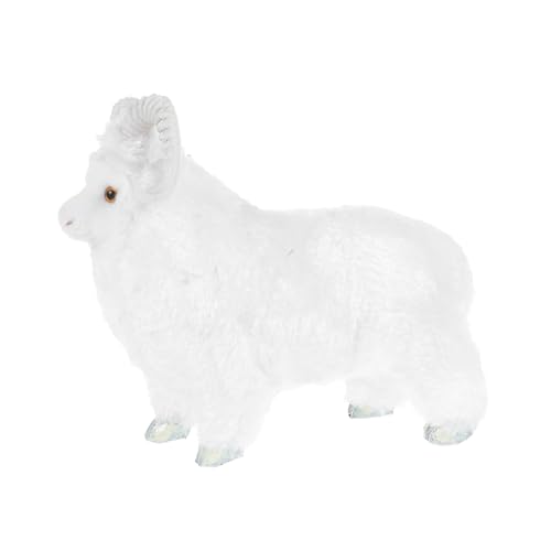 FUNOMOCYA Plüschschaf Realistisch Flauschig Kuscheltier Lamm Figur Vielseitig Dekoration Geschenk FUNOMOCYA Plüschschaf Realistisch Flauschig Kuscheltier Lamm Figur Vielseitig Dekoration Geschenk von FUNOMOCYA