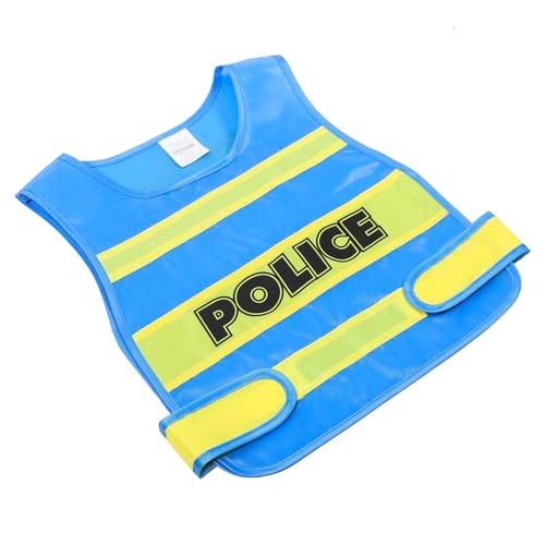 FUNOMOCYA Polizei Kostüm Weste für Rollenspiele Atmungsaktives Bequemes Zubehör für Jungen und Mädchen Realistisches Cosplay Kostüm für Karneval und Fasching FUNOMOCYA Polizei Kostüm Weste für Rollenspiele Atmungsaktives Bequemes Zubehör für Jungen und Mädchen Realistisches Cosplay Kostüm für Karneval und Fasching von FUNOMOCYA