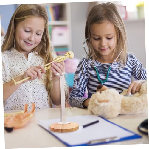 FUNOMOCYA Praktischer Holz Puppenständer mit Rundbasis Stabiles Doll Bracket für Puppenhöhe Einfacher Aufbau Leichter Puppenhalter für Sammlung Dekoration und Geschenk FUNOMOCYA Praktischer Holz Puppenständer mit Rundbasis Stabiles Doll Bracket für Puppenhöhe Einfacher Aufbau Leichter Puppenhalter für Sammlung Dekoration und Geschenk von FUNOMOCYA