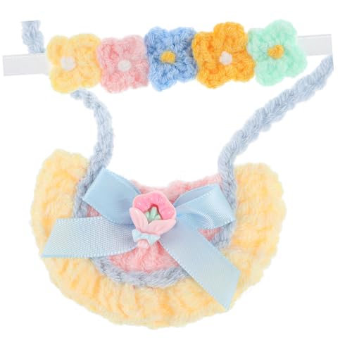 FUNOMOCYA Puppenbekleidung Zubehör für Puppe Weiches Baumwoll Stirnband mit Blumenmuster und Niedliche Halstücher für Sammler und Fotoshootings FUNOMOCYA Puppenbekleidung Zubehör für Puppe Weiches Baumwoll Stirnband mit Blumenmuster und Niedliche Halstücher für Sammler und Fotoshootings von FUNOMOCYA