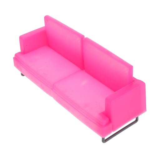 FUNOMOCYA Puppenhaus Miniatur Möbel Prinzessin Sofa Stuhl Luxus Kunststoff Kinderspielzeug Dekoratives Puppenhaus Zubehör für Mädchenzimmer von FUNOMOCYA