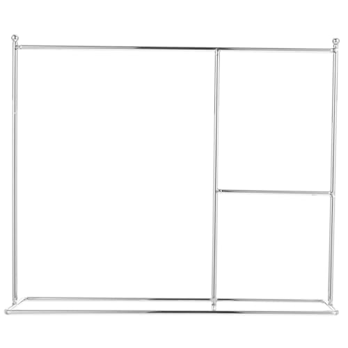 FUNOMOCYA Puppenmöbel Kleiderständer aus Metall Miniatur Kleiderhalter für Puppenhaus Praktisches und Filigranes Kleidungsständer Dekorationsmöbel Weiß Verchromt FUNOMOCYA Puppenmöbel Kleiderständer aus Metall Miniatur Kleiderhalter für Puppenhaus Praktisches und Filigranes Kleidungsständer Dekorationsmöbel Weiß Verchromt von FUNOMOCYA