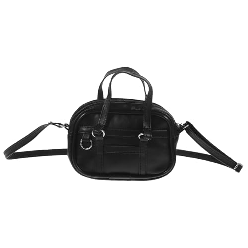 FUNOMOCYA Puppentasche Handtasche Mini Puppenaccessoire Schwarze Handtasche Für Mädchen Puppenkostüm Zubehör Kompatibel Mit Puppen Für Puppenhaus Dekoration FUNOMOCYA Puppentasche Handtasche Mini Puppenaccessoire Schwarze Handtasche Für Mädchen Puppenkostüm Zubehör Kompatibel Mit Puppen Für Puppenhaus Dekoration von FUNOMOCYA