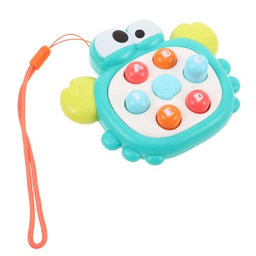 FUNOMOCYA Push Button Toy Handheld Tragbares Mini Interaktives Sensory Button Lernspielzeug Für Kleinkinder Jungen Mädchen Frühpädagogisch Reise Geburtstag von FUNOMOCYA
